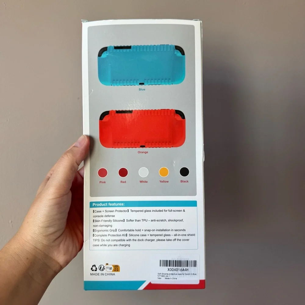 Brand New in Box N-S 2 Silicone Sleeve in Vibrant‎ Blue